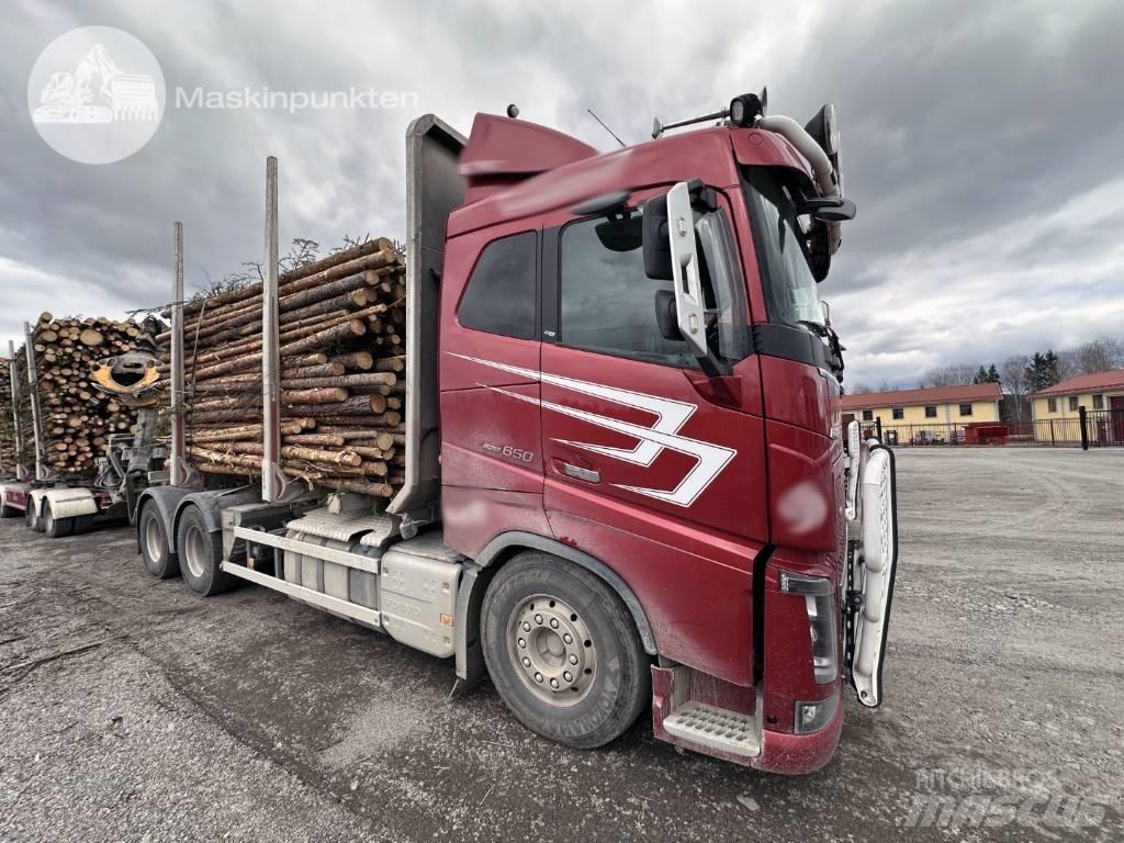 Volvo FH 16 650 Transporte de madera