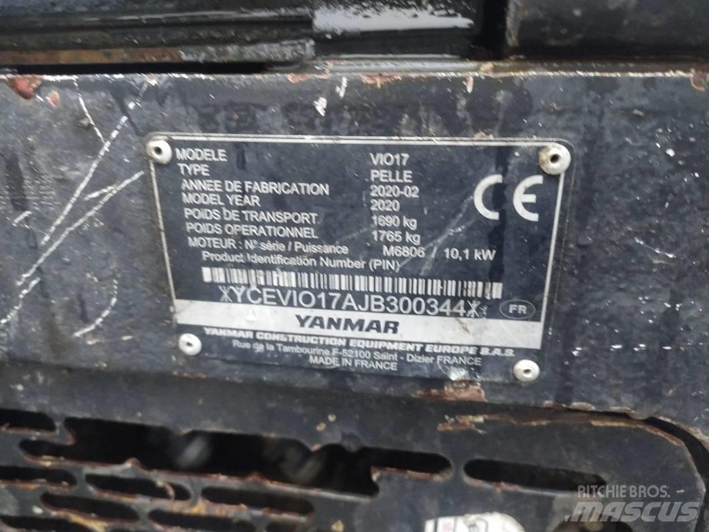 Yanmar Vio 17 U Mini excavadoras < 7t