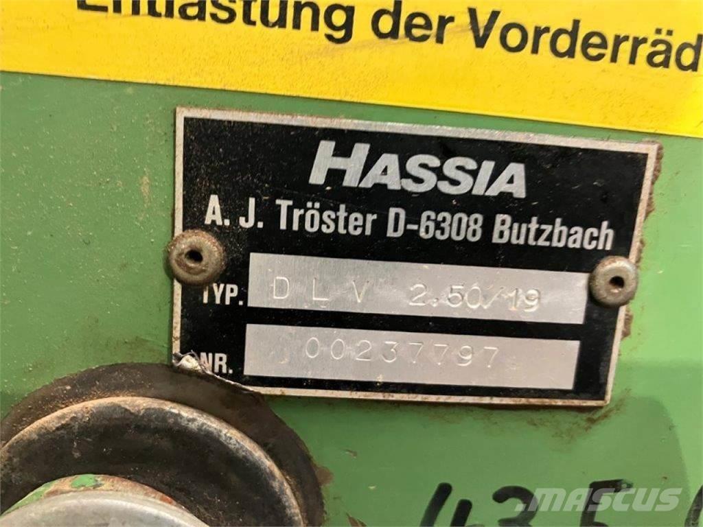 Hassia DLV 250/19 Sembradoras