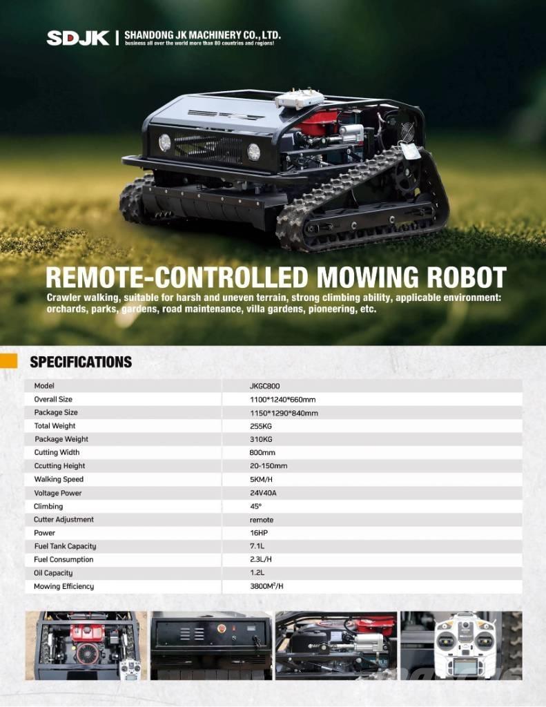  SDJK JKGC 800 Tractores corta-césped