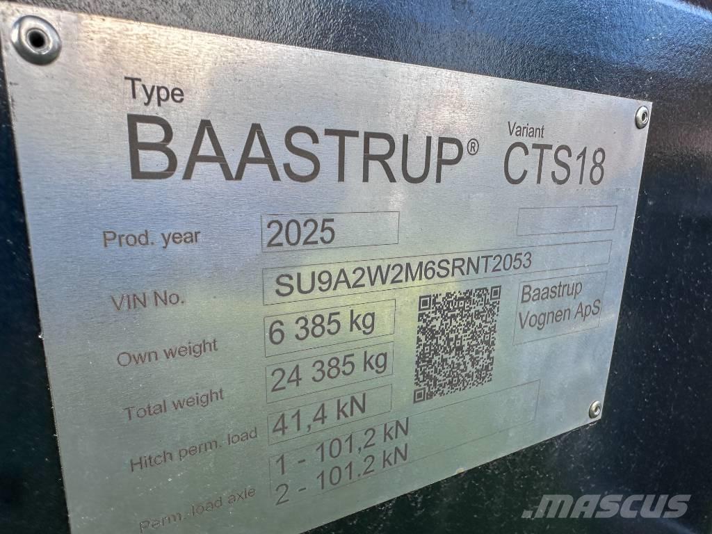 Baastrup CTS 18 Tons Remolques volquete
