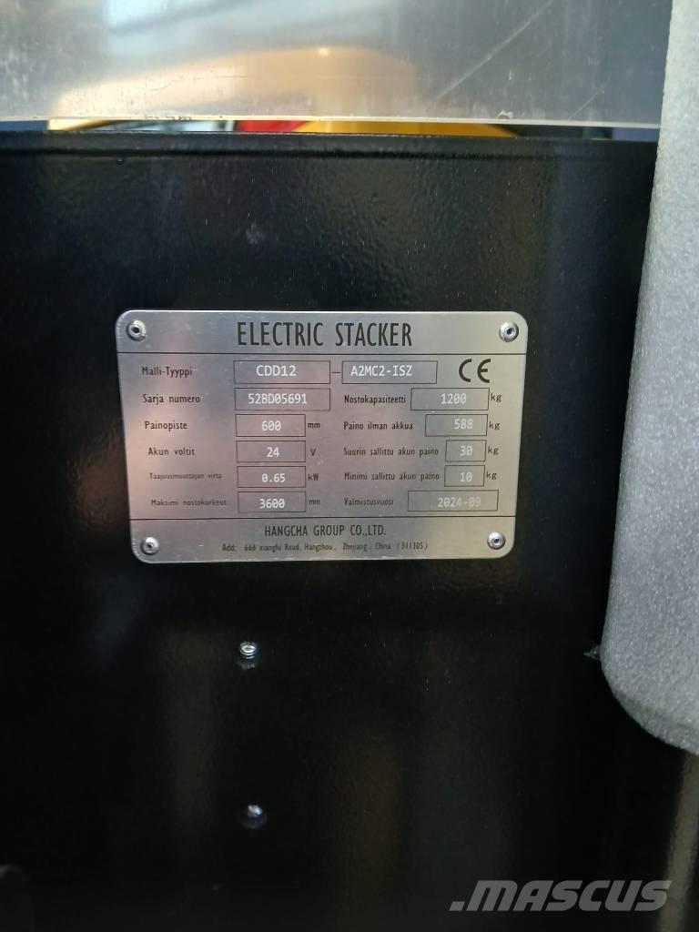 Hangcha CDD12 - LI-ION Apiladores eléctricos