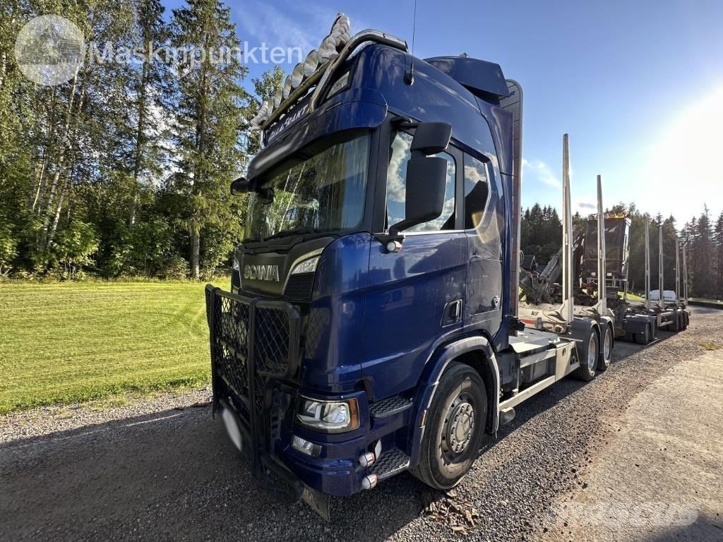 Scania R 650 Transporte de madera