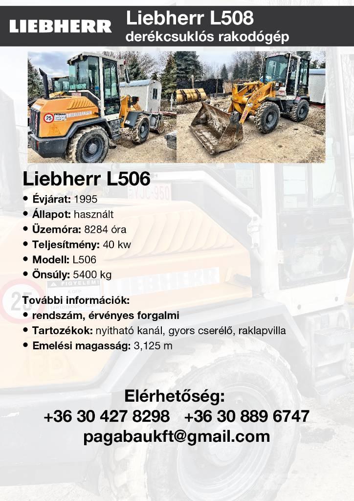 Liebherr L506 Cargadoras sobre ruedas