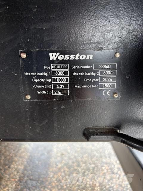  wesston Tippvagn Bañera