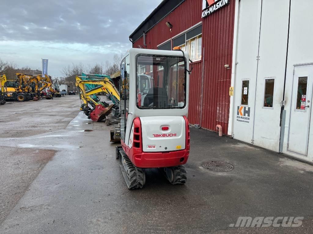 Takeuchi TB 216 Mini excavadoras < 7t