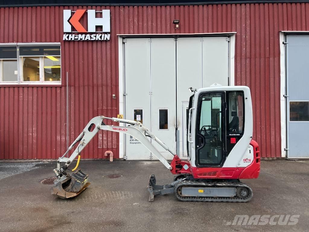 Takeuchi TB 216 Mini excavadoras < 7t