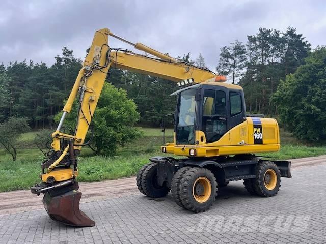 Komatsu PW 160 ES-7K Excavadoras de ruedas