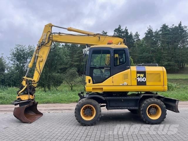 Komatsu PW 160 ES-7K Excavadoras de ruedas