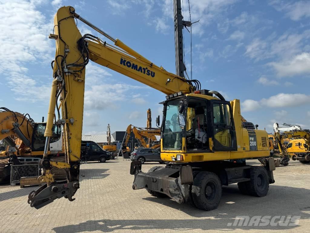 Komatsu PW 200-7 Excavadoras de ruedas