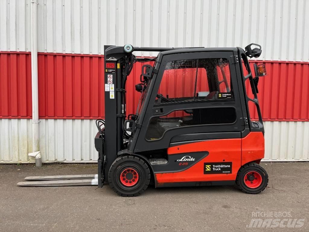 Linde E 25 Carretillas de horquilla eléctrica