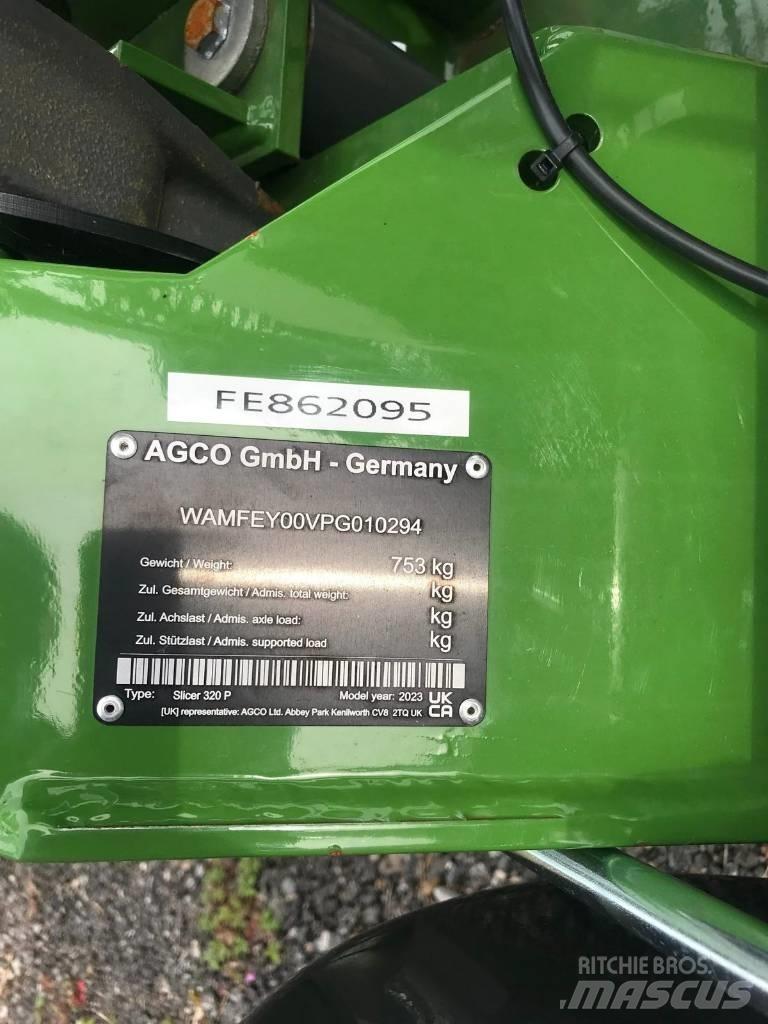 Fendt Slicer 320 P Segadoras
