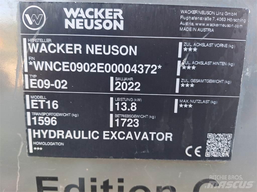 Wacker Neuson ET16 Excavadoras de cadenas