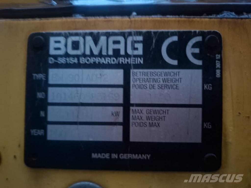 Bomag BW 90 AD-2 Rodillos de doble tambor