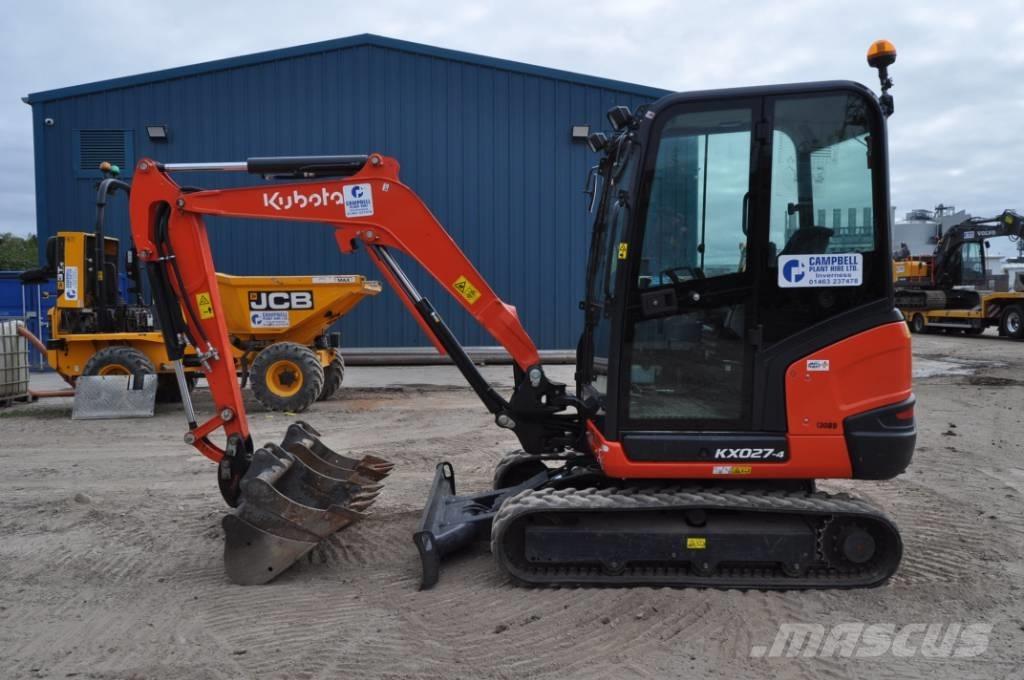 Kubota KX 027-4 Mini excavadoras < 7t