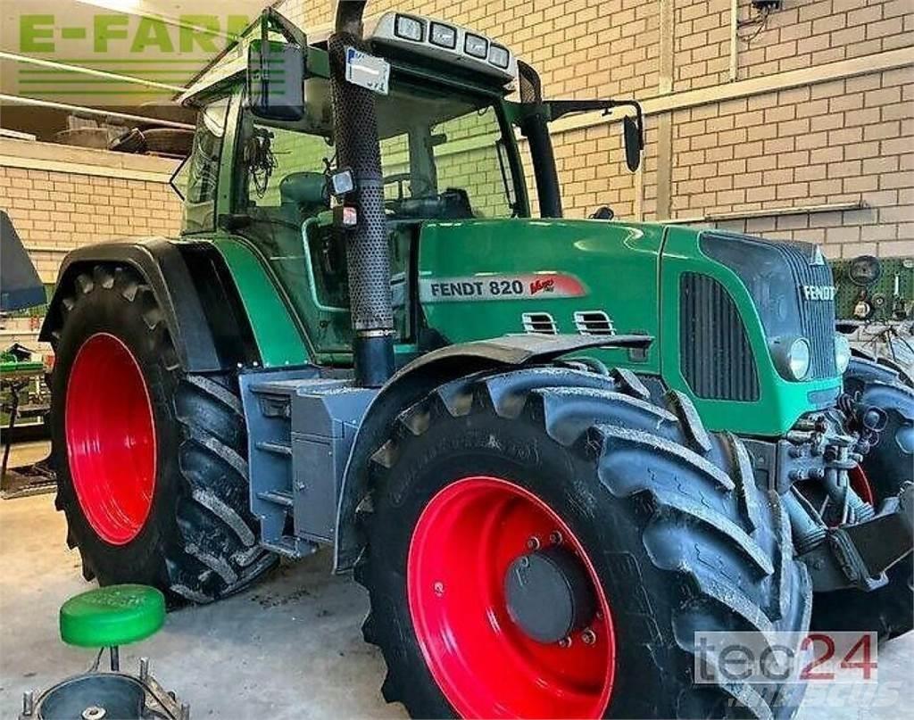 Fendt 820 tms Tractores