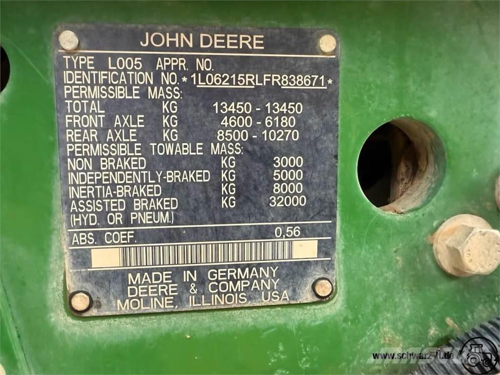 John Deere 6215R Tractores