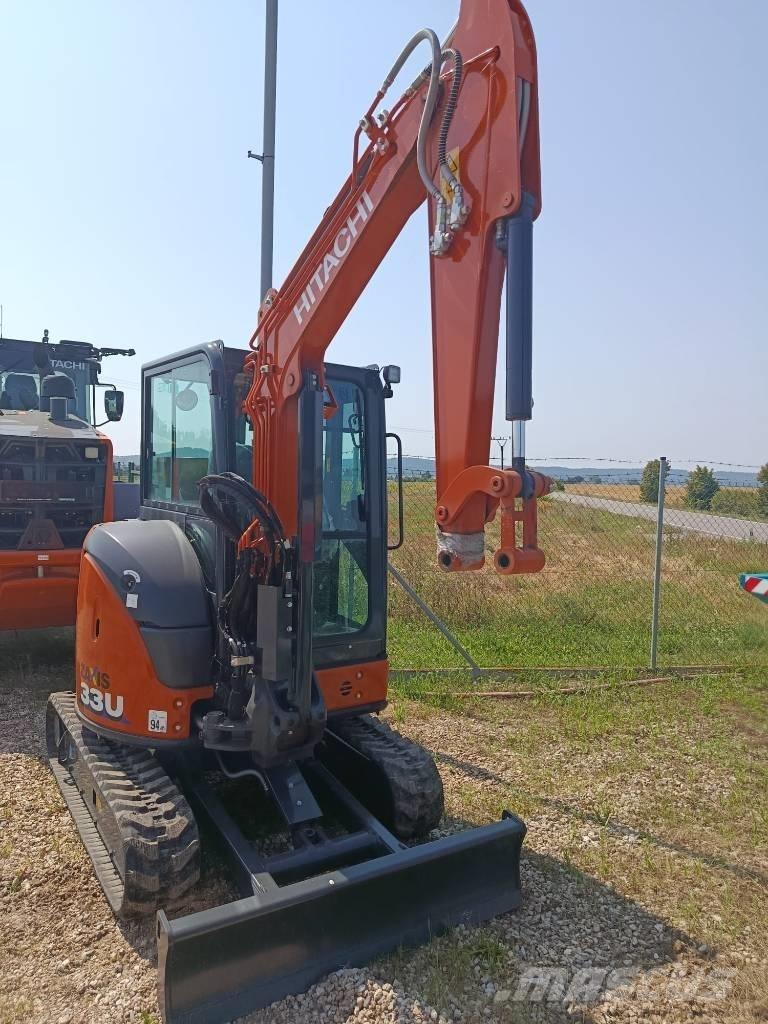 Hitachi ZX33U Excavadoras de cadenas