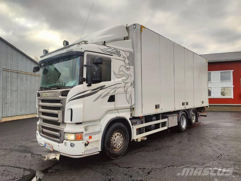 Scania R 500 Camiones caja cerrada