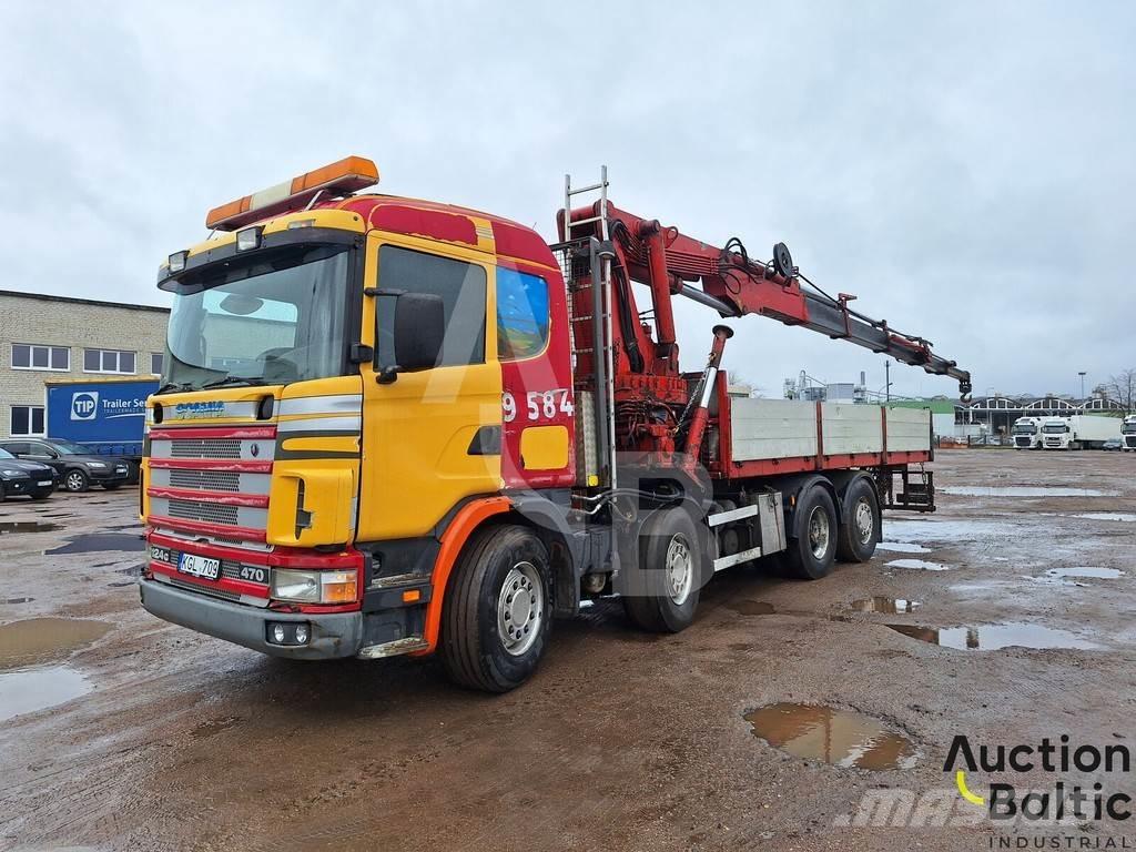 Scania R 124 GB Camiones bañeras basculantes o volquetes