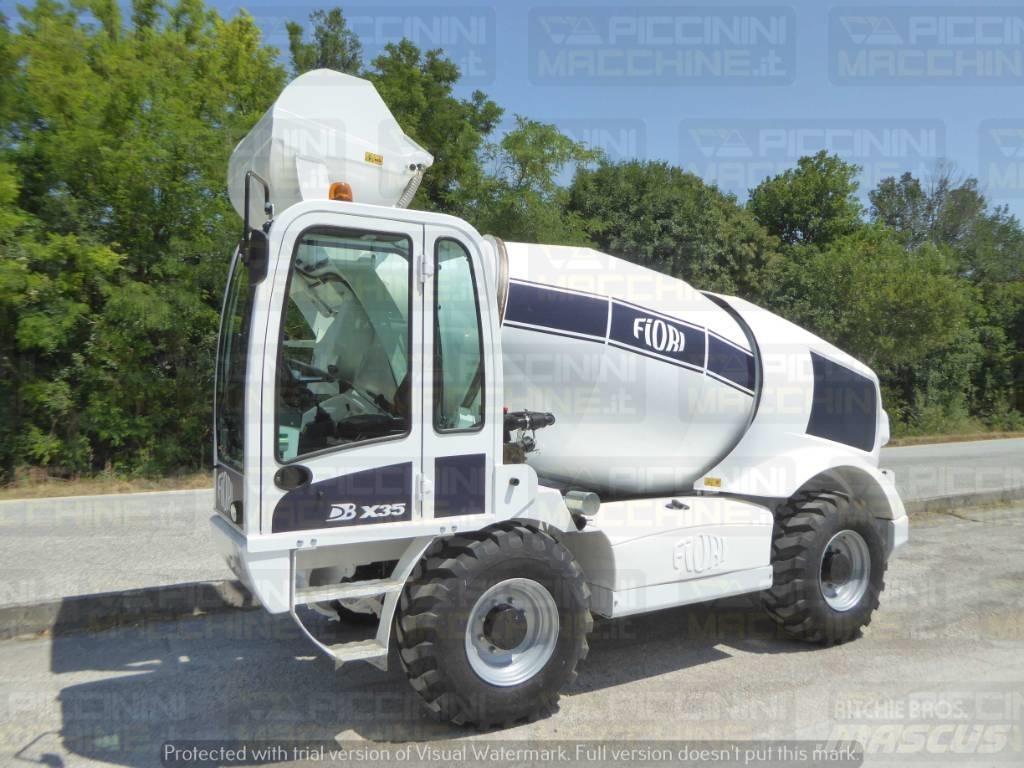 Fiori DBX35 Mezcladoras de cemento y hormigón