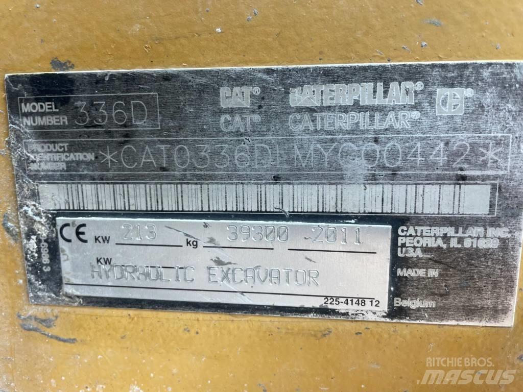 CAT 336 D LN Excavadoras de cadenas