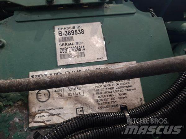Volvo D6B220 EC09 Motores
