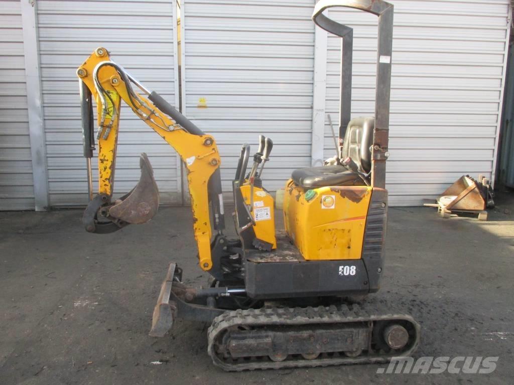 Bobcat E 08 Mini excavadoras < 7t