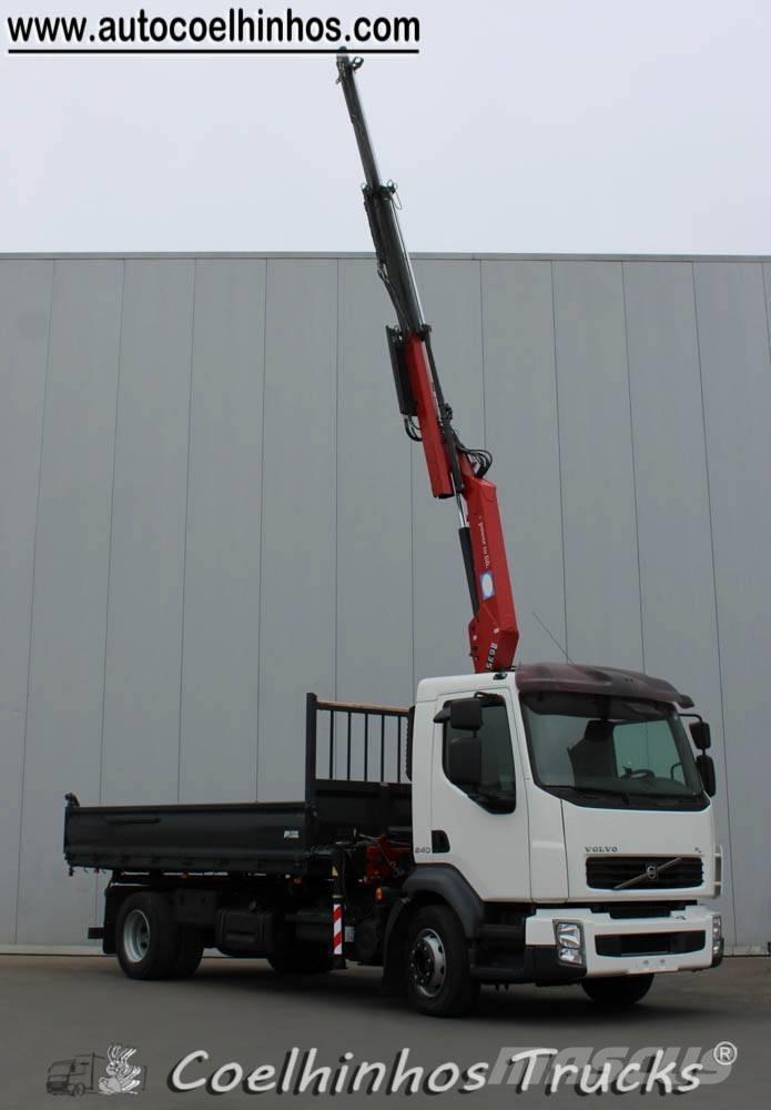 Volvo FL 240 + HMF 635 Camiones bañeras basculantes o volquetes
