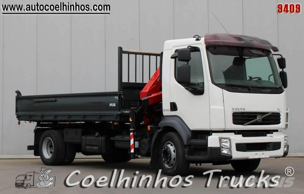 Volvo FL 240 + HMF 635 Camiones bañeras basculantes o volquetes