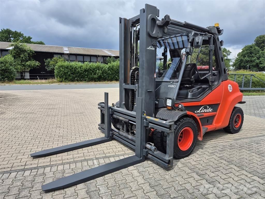 Linde H80T-900 Carretillas LPG