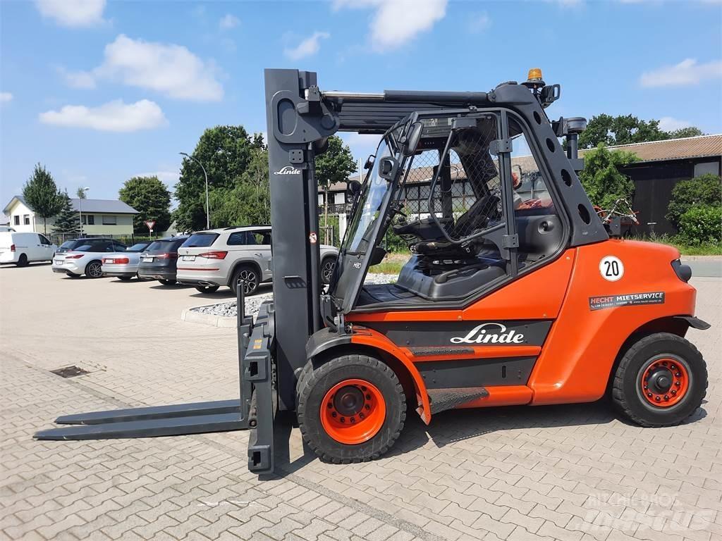 Linde H80T-900 Carretillas LPG