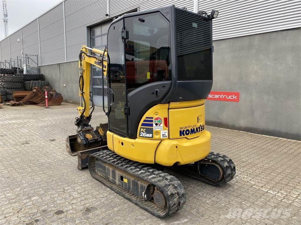 Komatsu PC26MR-5 Excavadoras de ruedas