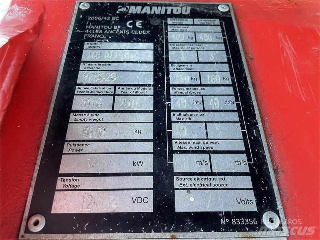 Manitou 160ATJ+ RC Plataforma de trabajo articulada