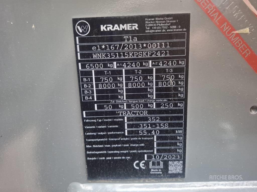 Kramer 8085 Cargadoras sobre ruedas