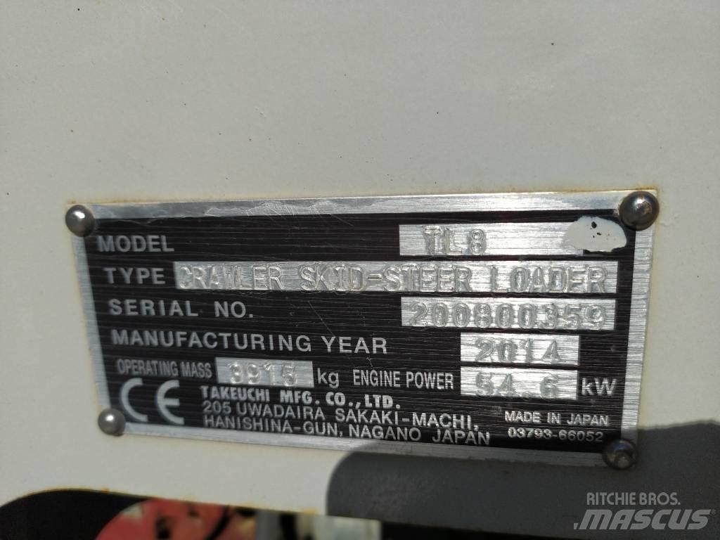 Takeuchi TL 8 Minicargadoras