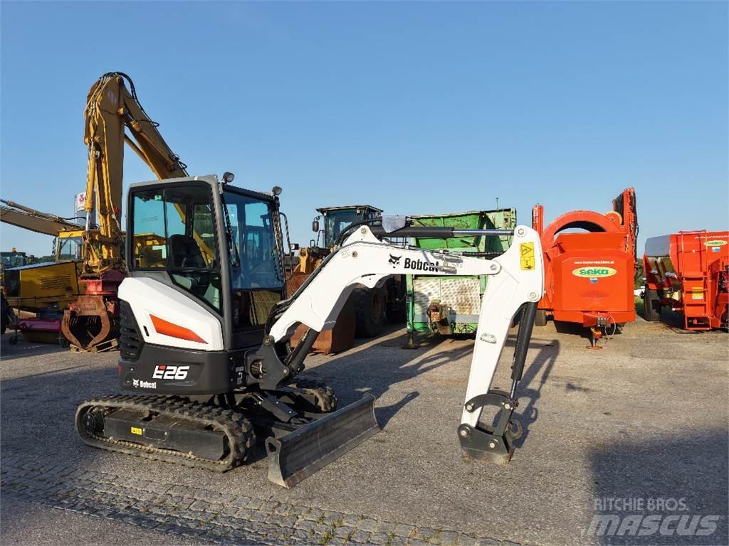 Bobcat E26 Mini excavadoras < 7t