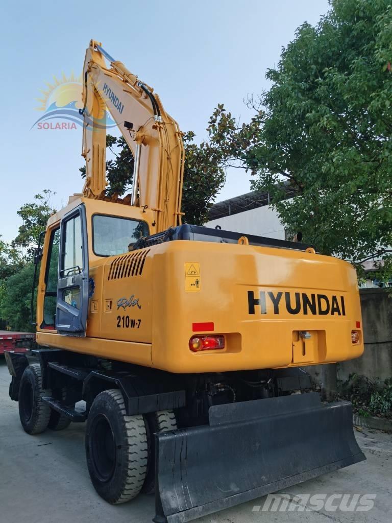 Hyundai robex 210w-7 Excavadoras de ruedas