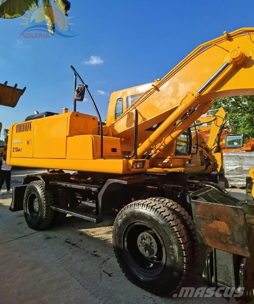 Hyundai robex 210w-7 Excavadoras de ruedas