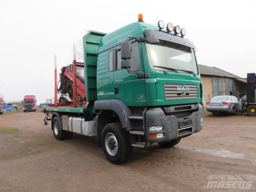 MAN TGA 18.360 Transporte de madera