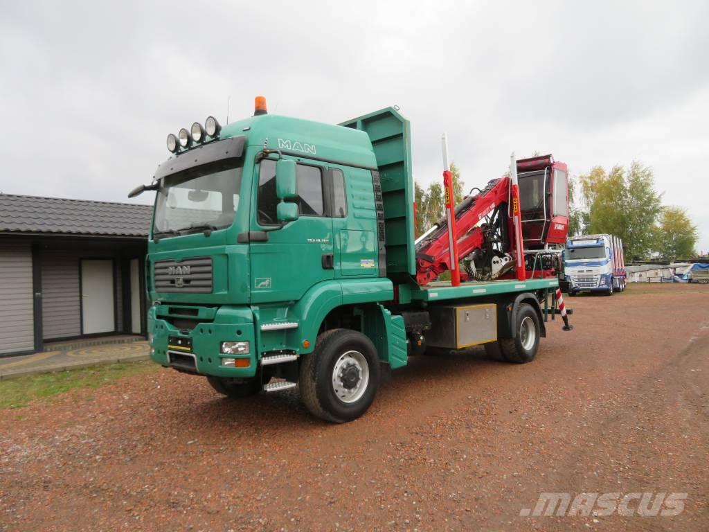 MAN TGA 18.360 Transporte de madera