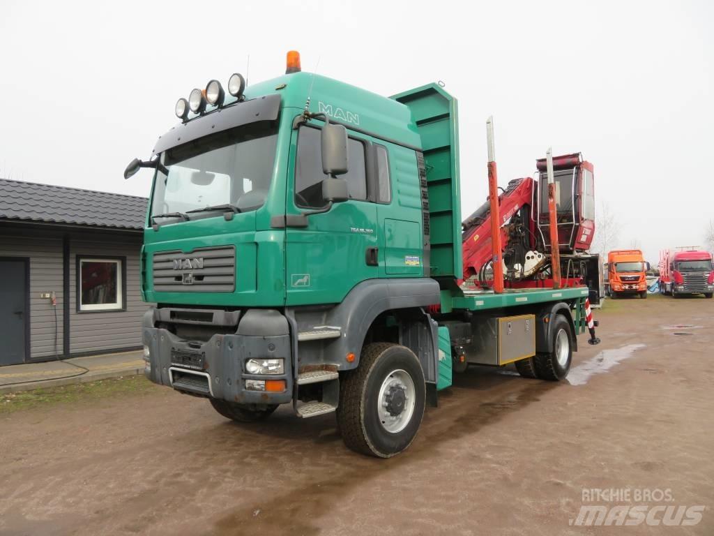 MAN TGA 18.360 Transporte de madera