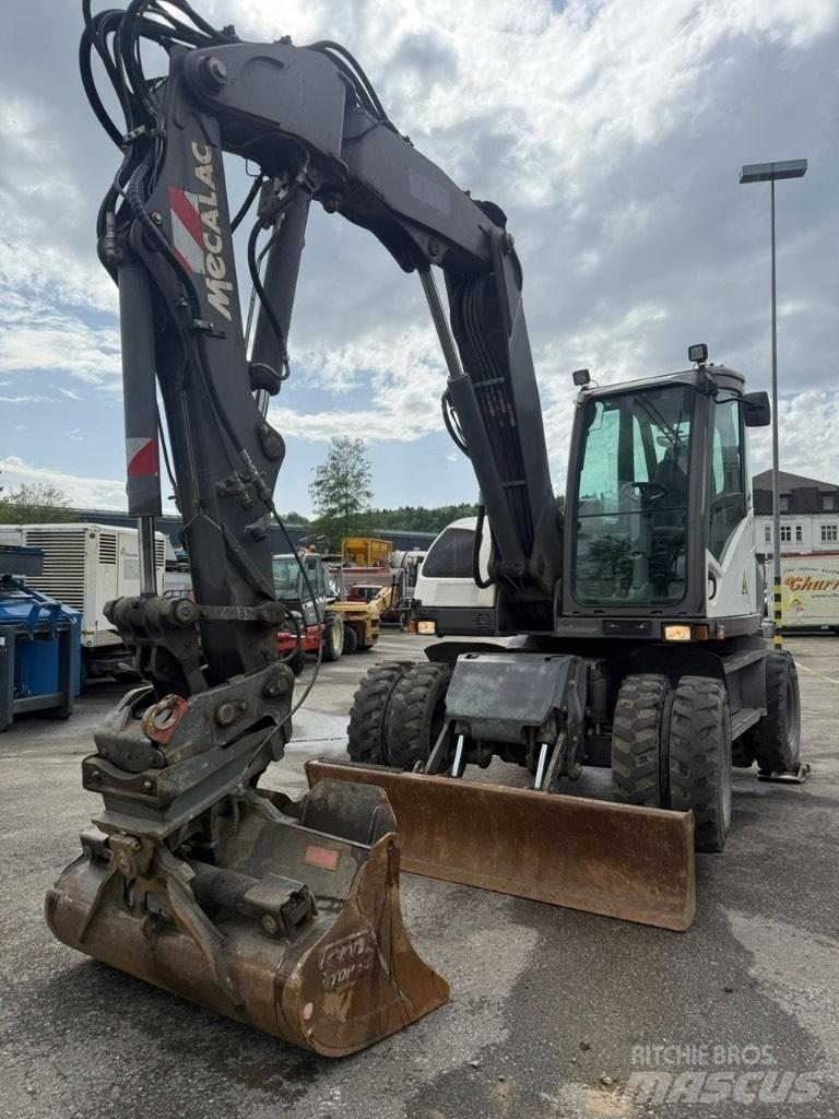 Mecalac 714 MW Excavadoras de ruedas