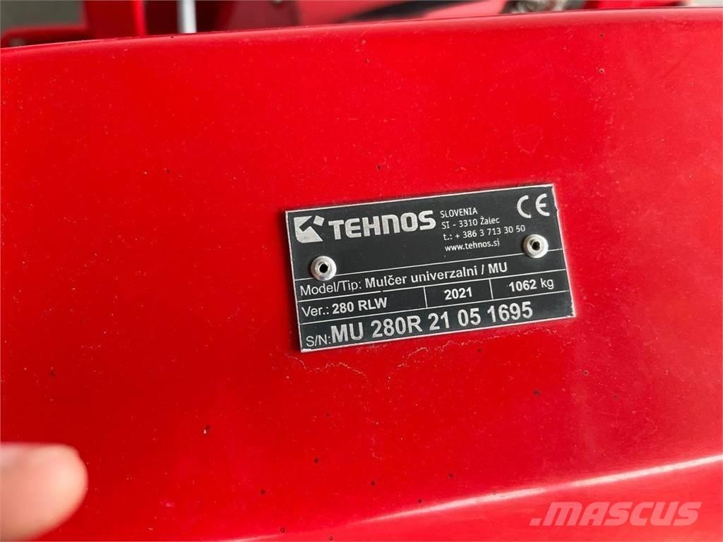Tehnos 280 RLW Segadoras y cortadoras de hojas para pastos