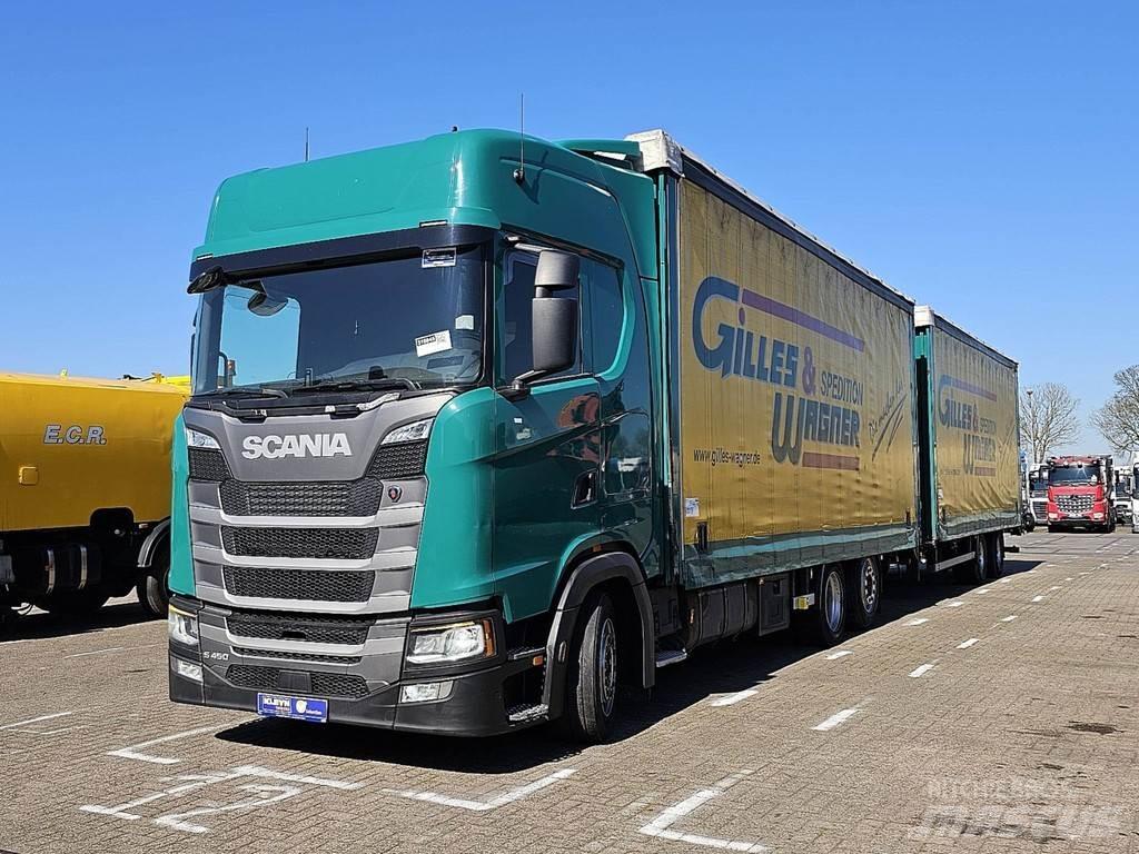 Scania S450 6x2*4 Camión con caja abierta