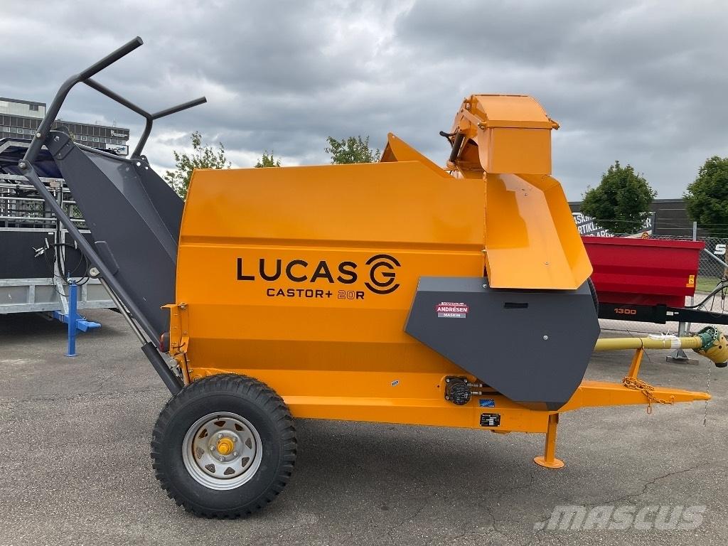 Lucas Castor + R 20 Desmenuzadoras, cortadoras y desenrolladoras de pacas