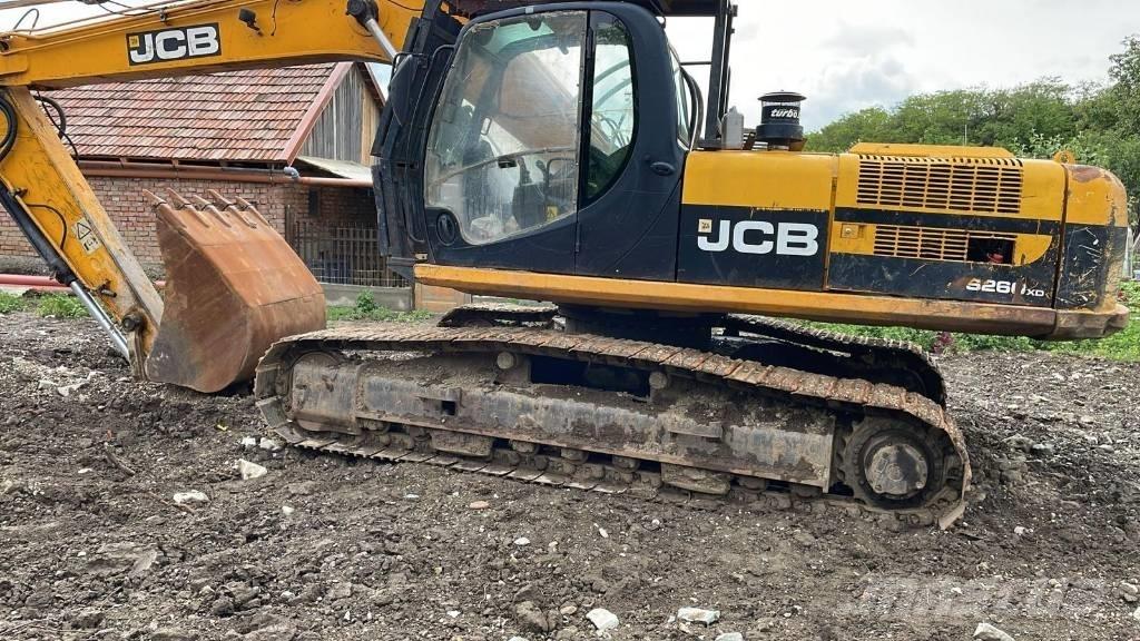 JCB JS 260 XD Chasis y suspención