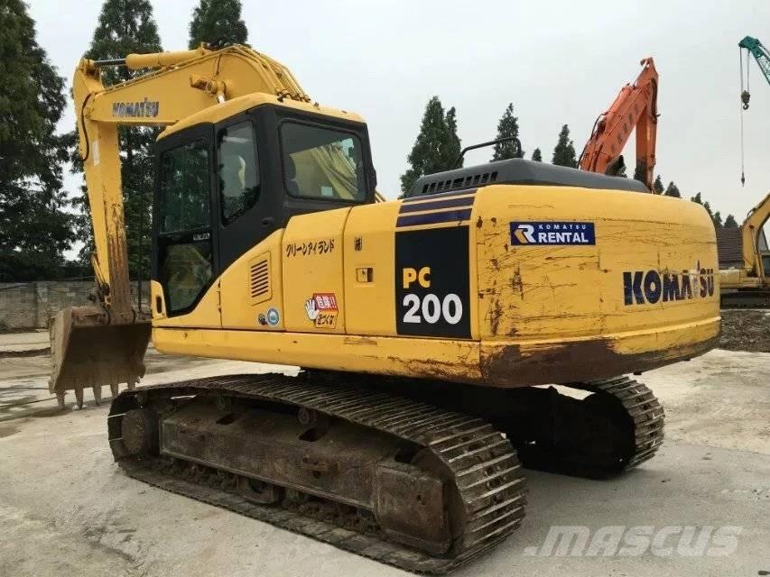 Komatsu pc200-7 Excavadoras de cadenas