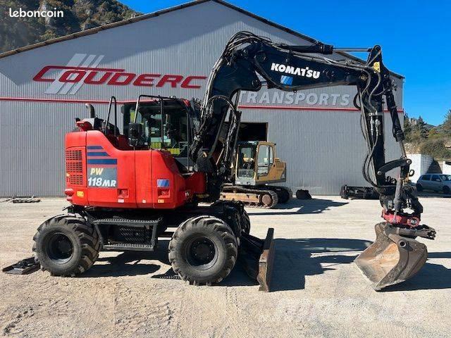 Komatsu PW 118 Excavadoras de ruedas