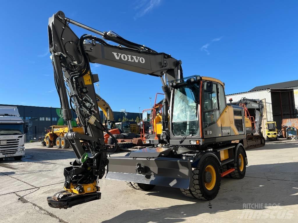 Volvo EW 160 E Excavadoras de ruedas